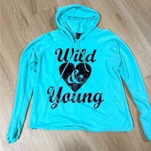 3/$12. Rue 21. Lightweight Hoodie. Size L.